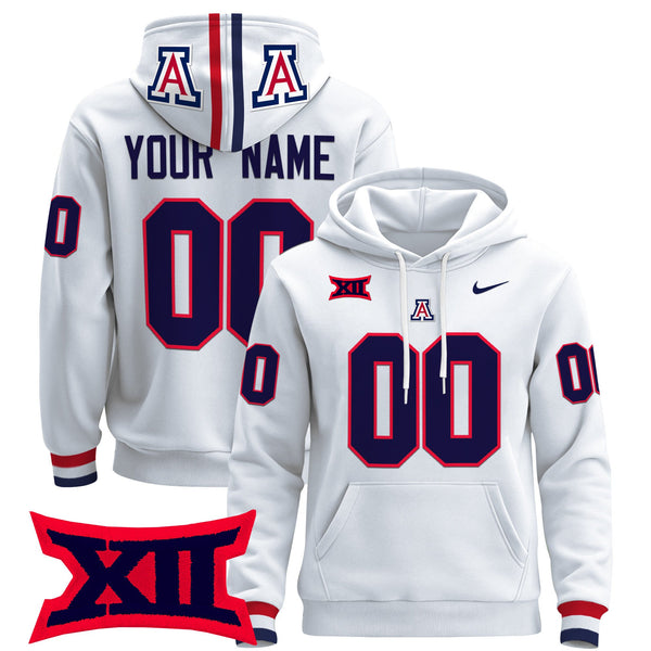 Arizona Wildcats 2024 Custom Pullover Hoodie - All Stitched