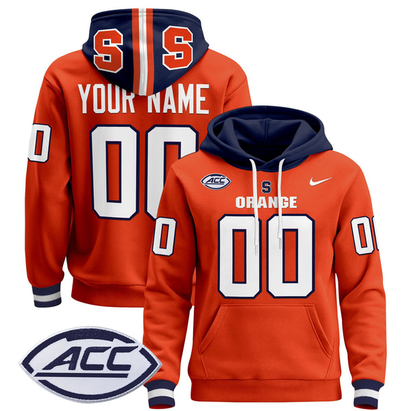 Syracuse Orange 2024 Custom Pullover Hoodie - All Stitched