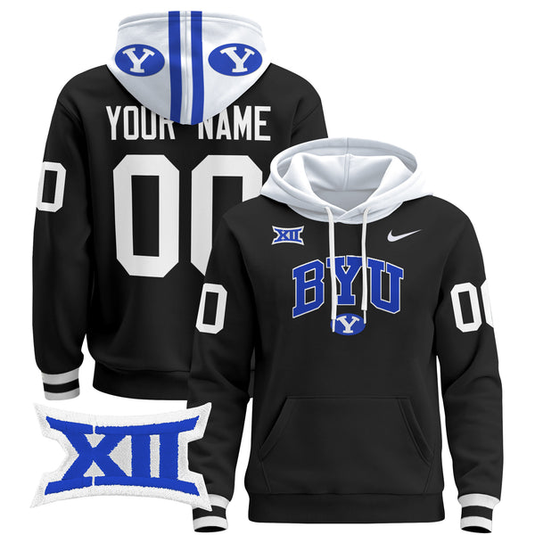 BYU Cougars 2024 Custom Pullover Hoodie V3 - All Stitched