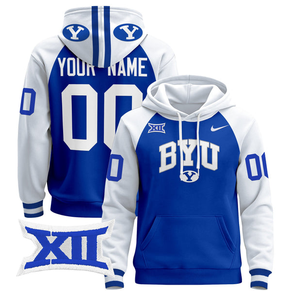BYU Cougars 2024 Custom Pullover Hoodie V3 - All Stitched