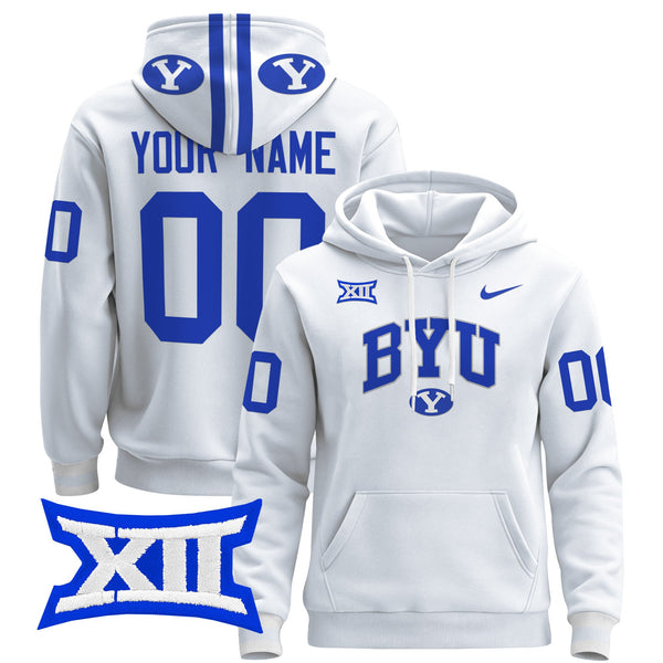 BYU Cougars 2024 Custom Pullover Hoodie V3 - All Stitched