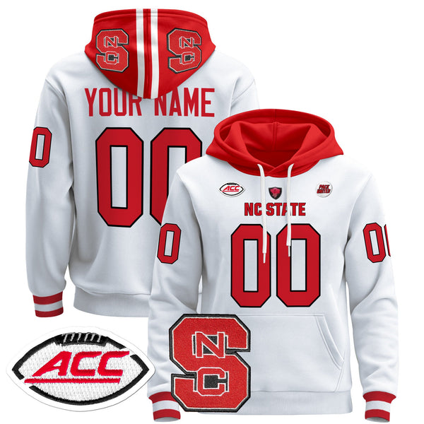NC State Wolfpack 2024 Custom Pullover Hoodie - All Stitched