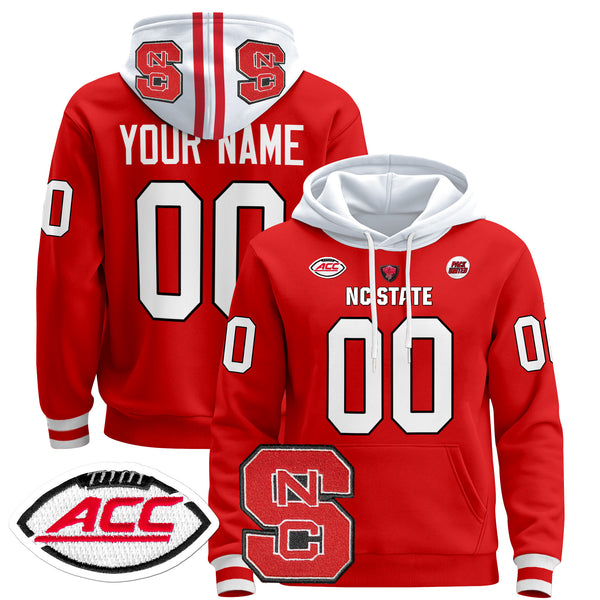 NC State Wolfpack 2024 Custom Pullover Hoodie - All Stitched
