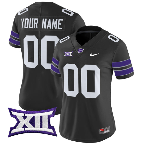 Kansas State Wildcats 2025 Vapor Limited Custom Jersey - All Stitched