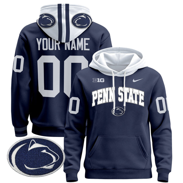 Penn State Nittany Lions 2024 Custom Pullover Hoodie V2 - All Stitched