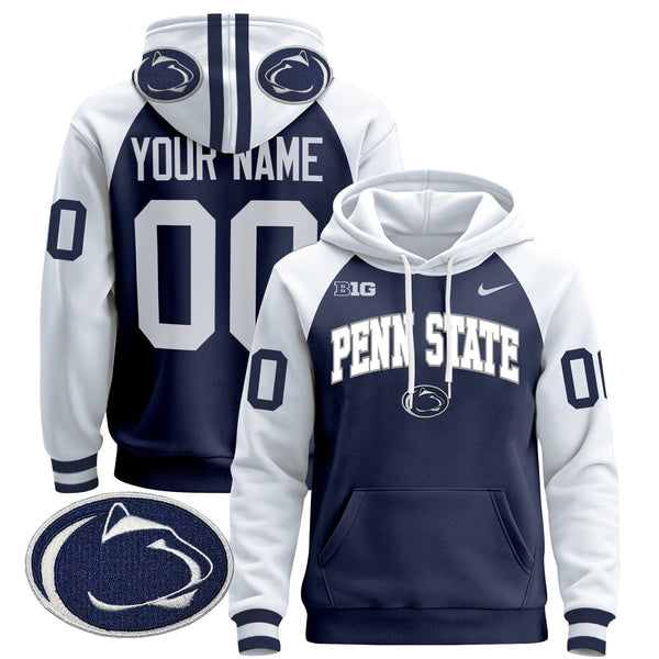 Penn State Nittany Lions 2024 Custom Pullover Hoodie V2 - All Stitched