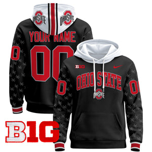 Ohio State Buckeyes 2024 Custom Pullover Hoodie V2 - All Stitched