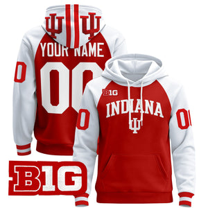 Indiana Hoosiers 2024 Custom Pullover Hoodie V2 - All Stitched