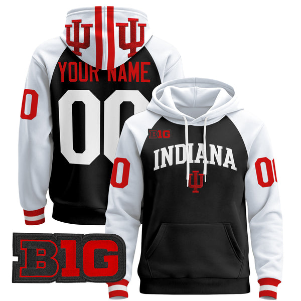 Indiana Hoosiers 2024 Custom Pullover Hoodie V2 - All Stitched