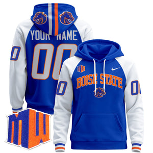 Boise State Broncos 2024 Custom Pullover Hoodie V2 - All Stitched