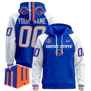 Boise State Broncos 2024 Custom Pullover Hoodie V3 - All Stitched