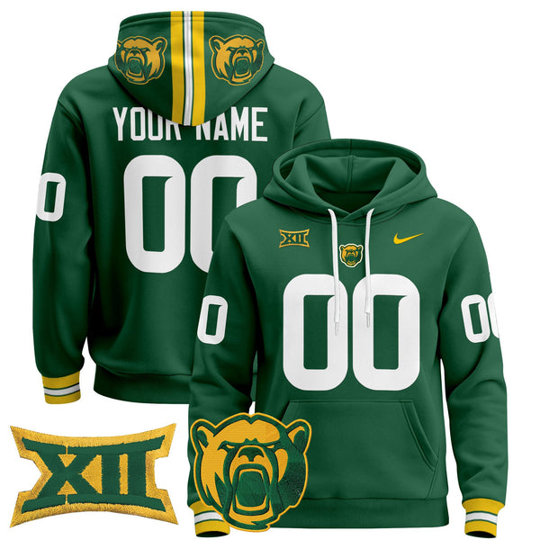 Baylor Bears 2024 Custom Pullover Hoodie - All Stitched