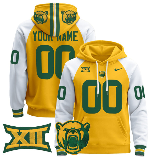 Baylor Bears 2024 Custom Pullover Hoodie - All Stitched