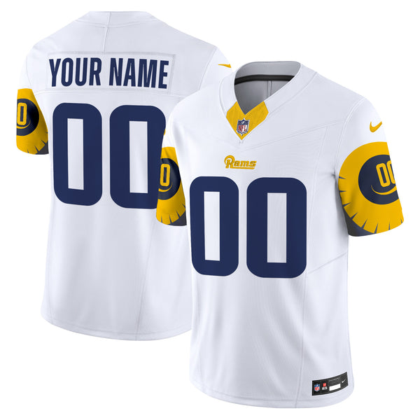 Rams Special Vapor Limited Custom Jersey - All Stitched