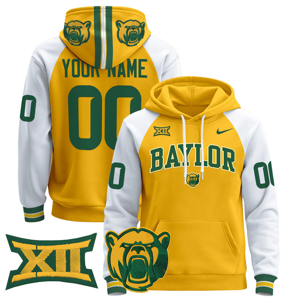 Baylor Bears 2024 Custom Pullover Hoodie V2 - All Stitched