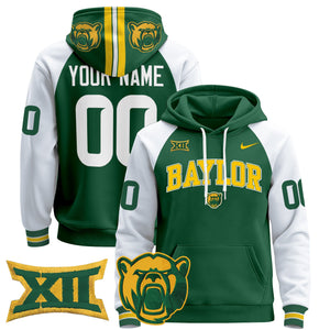 Baylor Bears 2024 Custom Pullover Hoodie V2 - All Stitched
