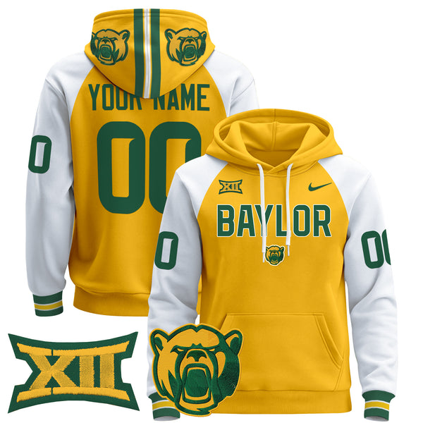 Baylor Bears 2024 Custom Pullover Hoodie V3 - All Stitched