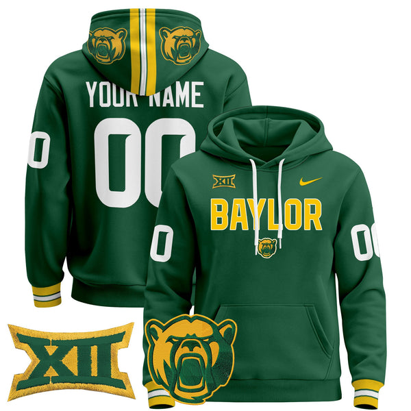 Baylor Bears 2024 Custom Pullover Hoodie V3 - All Stitched