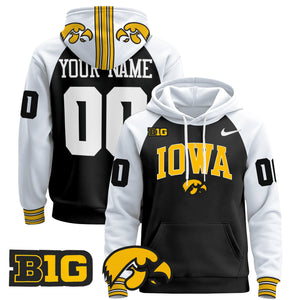 Iowa Hawkeyes 2024 Custom Pullover Hoodie V2 - All Stitched