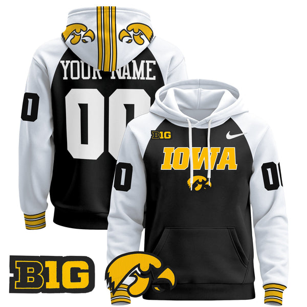 Iowa Hawkeyes 2024 Custom Pullover Hoodie V3 - All Stitched