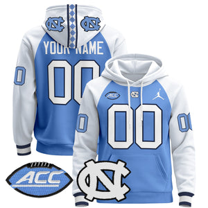 North Carolina Tar Heels 2024 Custom Pullover Hoodie - All Stitched