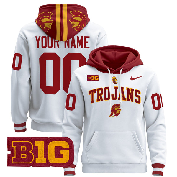 USC Trojans 2024 Custom Pullover Hoodie V2 - All Stitched