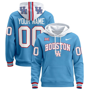 Houston Cougars 2024 Custom Pullover Hoodie V2 - All Stitched