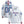 Houston Cougars 2024 Custom Pullover Hoodie V3 - All Stitched