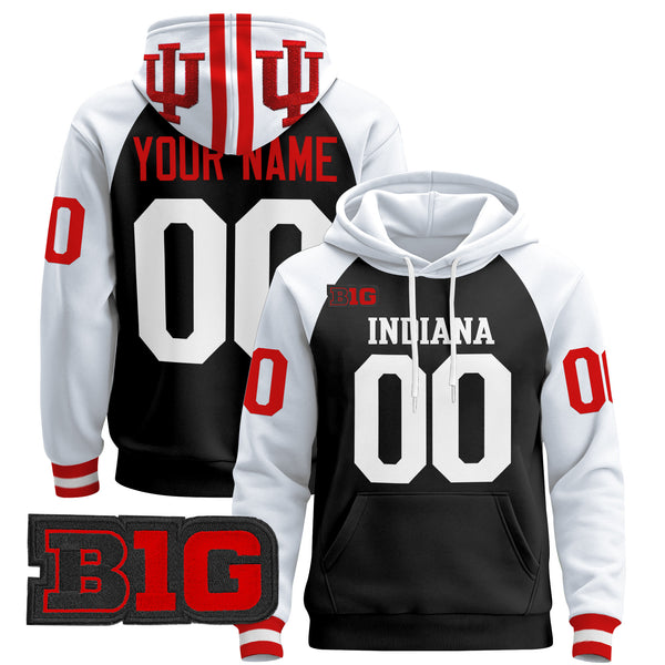 Indiana Hoosiers 2024 Custom Pullover Hoodie V3 - All Stitched