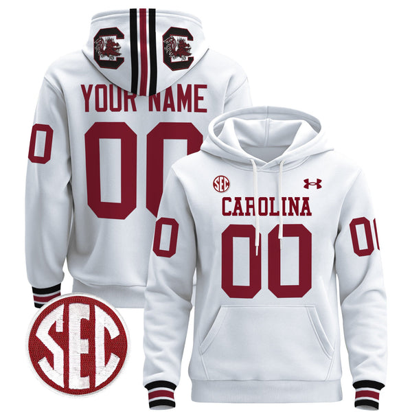 South Carolina Gamecocks 1980 Throwback Custom Pullover Hoodie - All Stitched