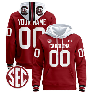 South Carolina Gamecocks 1980 Throwback Custom Pullover Hoodie - All Stitched