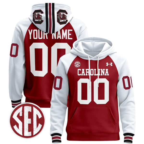 South Carolina Gamecocks 1980 Throwback Custom Pullover Hoodie - All Stitched