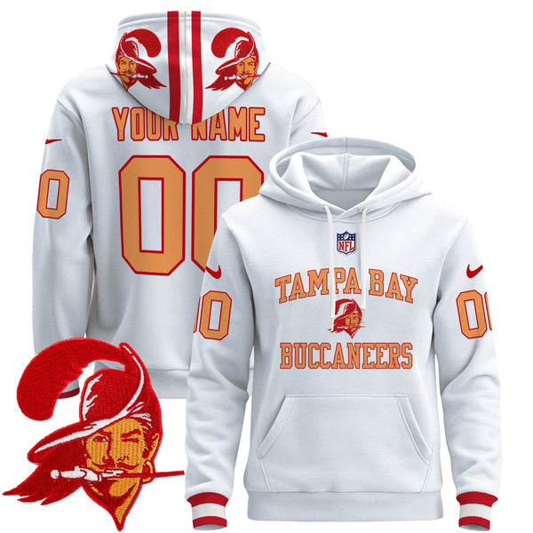 Tampa Bay Buccaneers 2024 Custom Pullover Hoodie V3 - All Stitched