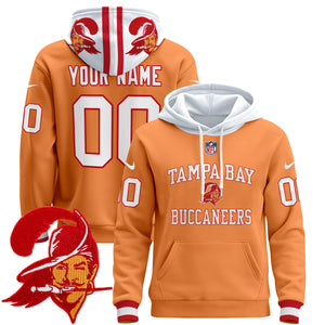 Tampa Bay Buccaneers 2024 Custom Pullover Hoodie V3 - All Stitched
