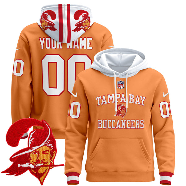 Tampa Bay Buccaneers 2024 Custom Pullover Hoodie V3 - All Stitched