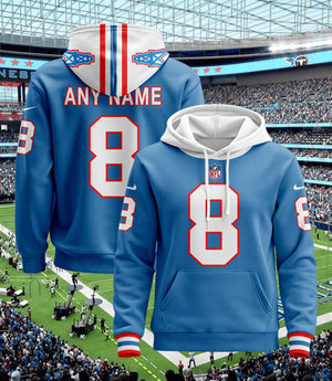 Tennessee Titans Pullover Custom Hoodie V2 - All Stitched