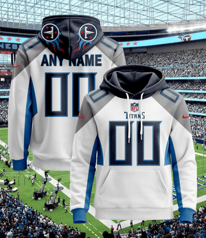 Tennessee Titans Pullover Custom Hoodie - All Stitched