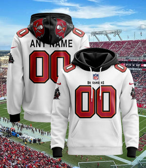 Tampa Bay Buccaneers Pullover Custom Hoodie - All Stitched