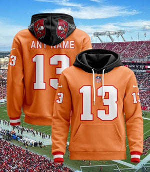Tampa Bay Buccaneers Pullover Custom Hoodie V2 - All Stitched