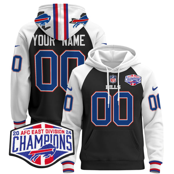Buffalo Bills 2024 Custom Pullover Hoodie V2 - All Stitched