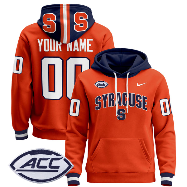 Syracuse Orange 2024 Custom Pullover Hoodie V2 - All Stitched