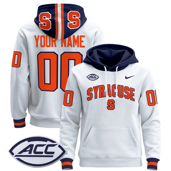 Syracuse Orange 2024 Custom Pullover Hoodie V2 - All Stitched