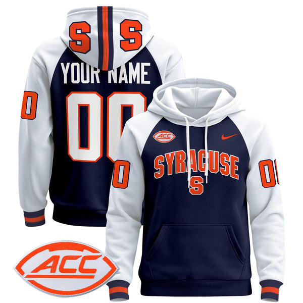 Syracuse Orange 2024 Custom Pullover Hoodie V2 - All Stitched