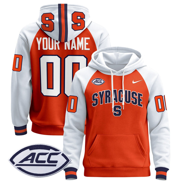 Syracuse Orange 2024 Custom Pullover Hoodie V2 - All Stitched
