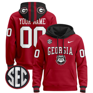 Georgia Bulldogs 2025 Custom Pullover Hoodie V2 - All Stitched