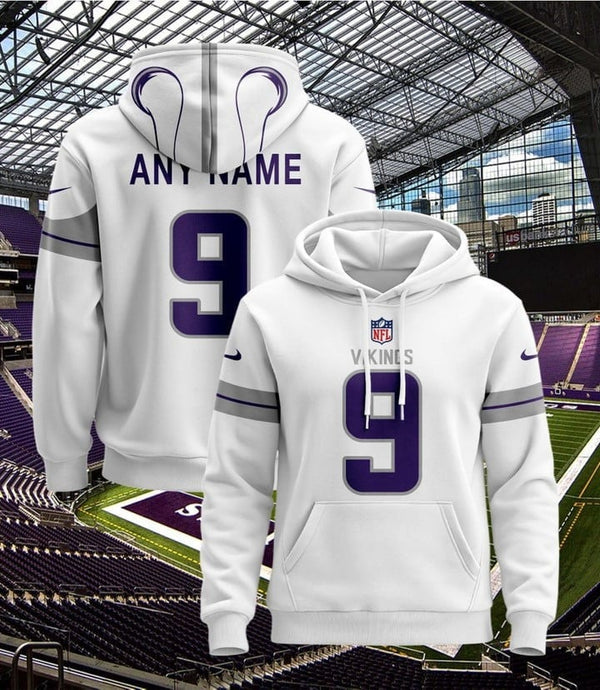 Minnesota Vikings Pullover Custom Hoodie - All Stitched