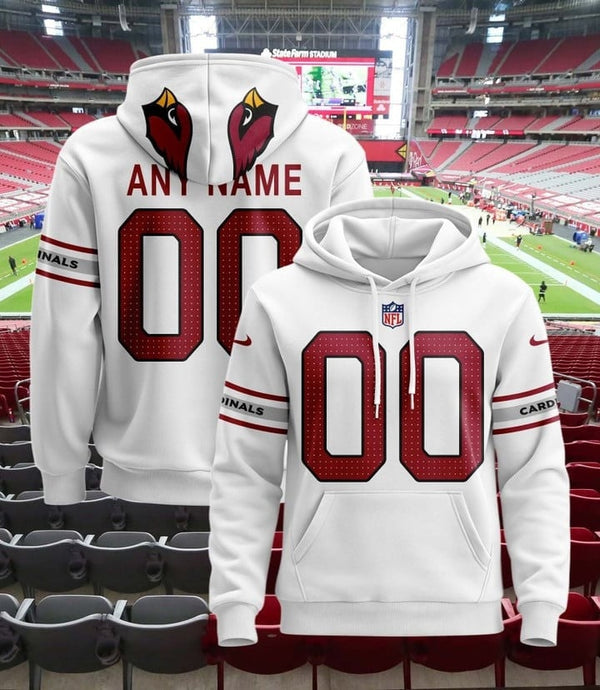 Arizona Cardinals Pullover Custom Hoodie - All Stitched