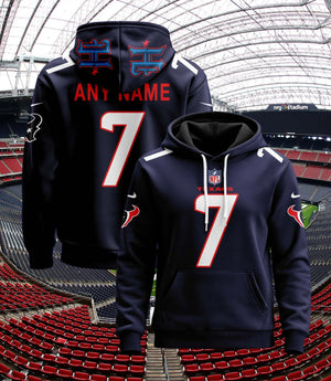 Houston Texans Pullover Custom Hoodie - All Stitched