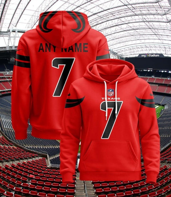 Houston Texans Pullover Custom Hoodie - All Stitched
