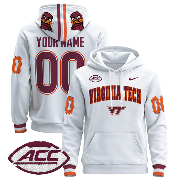 Virginia Tech Hokies 2024 Custom Pullover Hoodie V3 - All Stitched